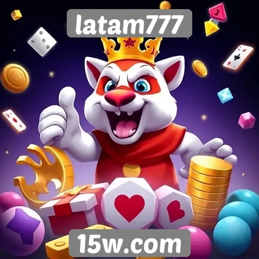 Variedade de jogos disponíveis no latam777
